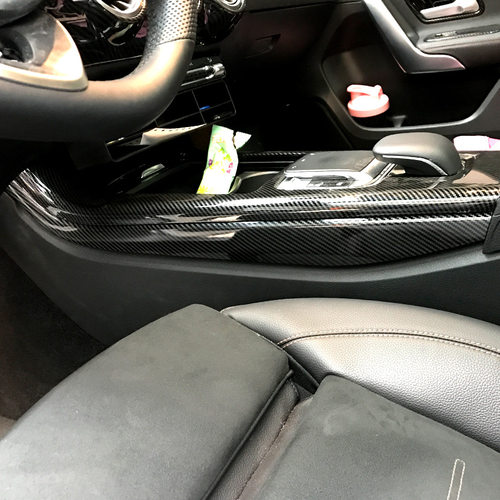 适用奔驰A级 CLA W177 C118新A级CLA中控面板侧边装饰条内饰改装