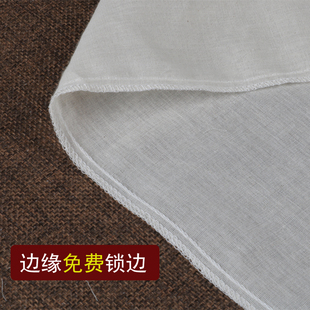 食品级厨房用纱布过滤布纯棉白沙布布料大块细豆腐专用布蒸笼馒头