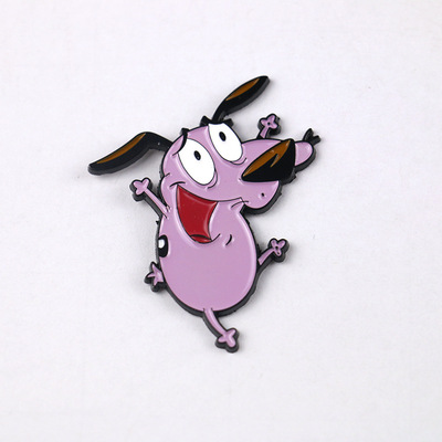 欧美影视周边Courage The Cowardly Dog胆小狗新款饰品