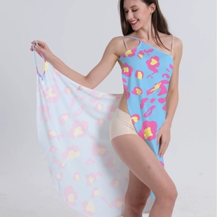 Summer New Thai Backless Midi Dress Maldives Skirt Beach