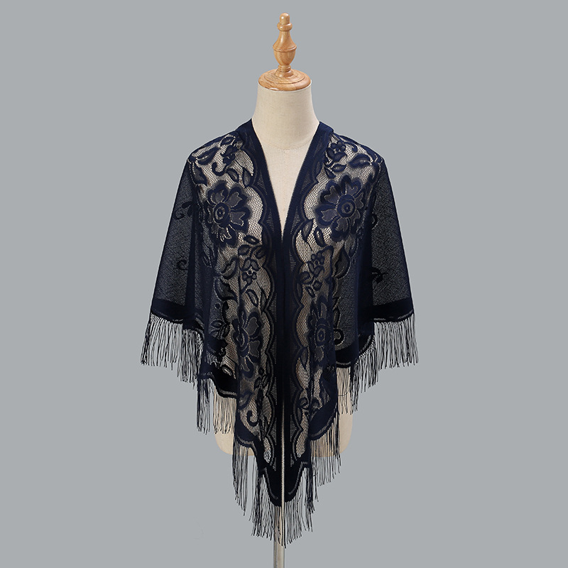 tassel triangle scarf shawl for women's fashion scarf 围巾