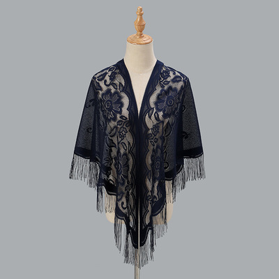 tassel triangle scarf shawl for women's fashion scarf 围巾