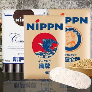 日本NIPPN凯萨琳高筋面粉15kg鹰牌拿破仑25kg小麦粉吐司面包粉