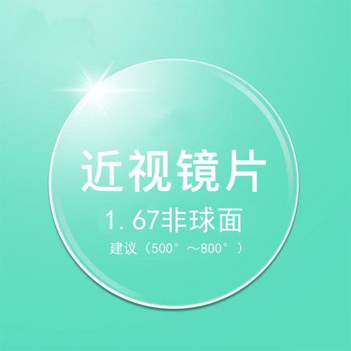 好医生1.67超发水绿膜近视镜片依视路旗下朗怡智洁膜高散光眼镜片
