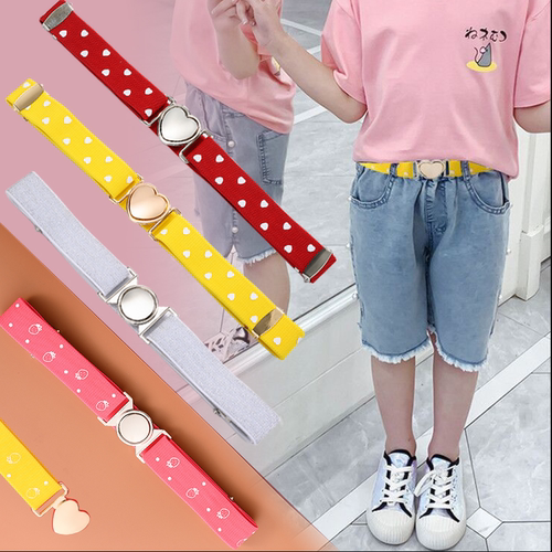 3-13岁儿童裤带弹力裙子装饰束腰