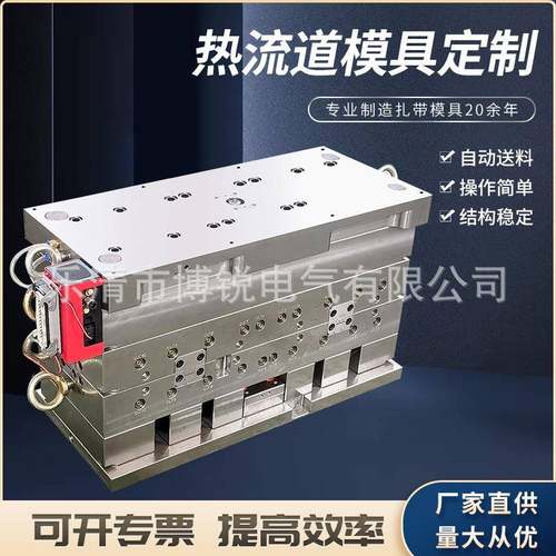 乐清博锐电气专业生产尼龙扎带模具钢钉线卡模具汽车扎带模具