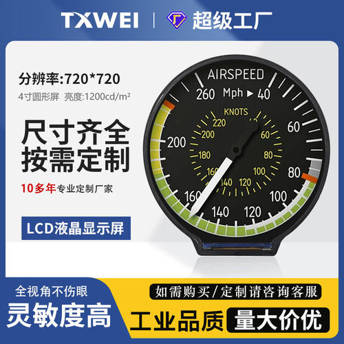 OEM4寸720*圆形IPS室外