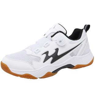 双星羽毛球鞋男款2024新款牛筋底专业训练鞋女儿童排球比赛鞋透气