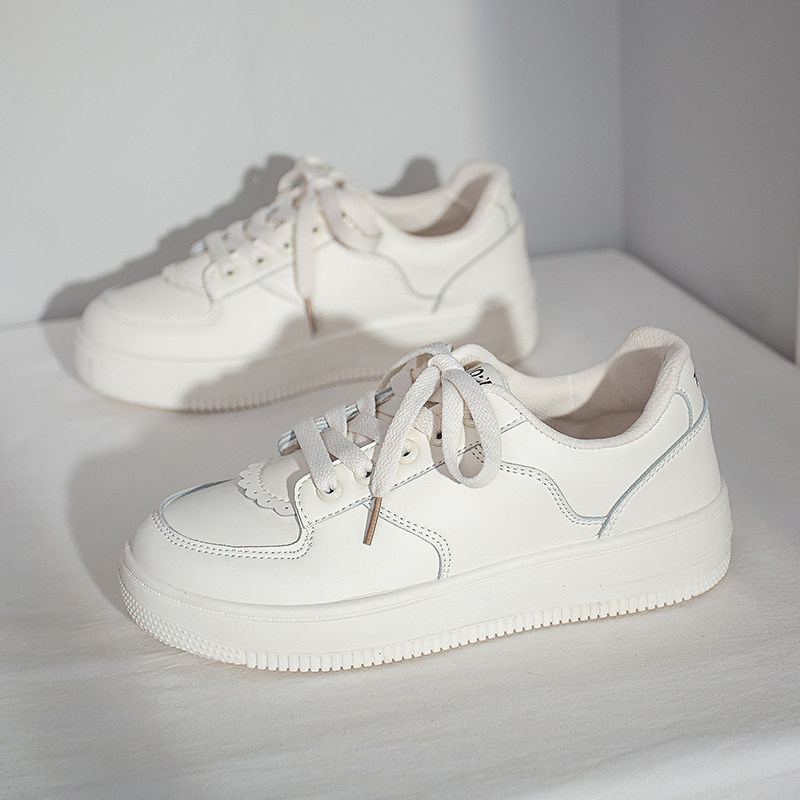 White shoes 2021 spring and autumn new pattern Women's Shoes Versatile Single shoes Thin section leisure time ins gym shoesin the Women's Shoes, Low shoes  category - from Buy2taobao.com to provide professional Taobao agent buy service