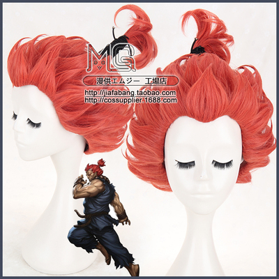 taobao agent Samurai explosion head, the sky, beauty, short street bully, the ghost cos wigs of cos wig