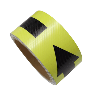 PVC斜纹警示胶带黑黄斑马线警戒地标贴地面标识划线定位划分黄蓝红绿白5S无尘车间地板分区地标线仓库贴防滑