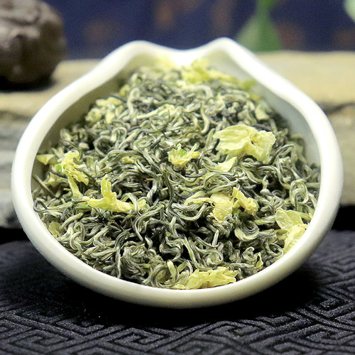 雅安2025年新茶细芽飘雪茉莉花茶