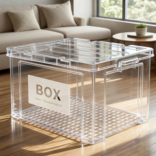 【谢霆锋推荐】佳帮手透明收纳箱