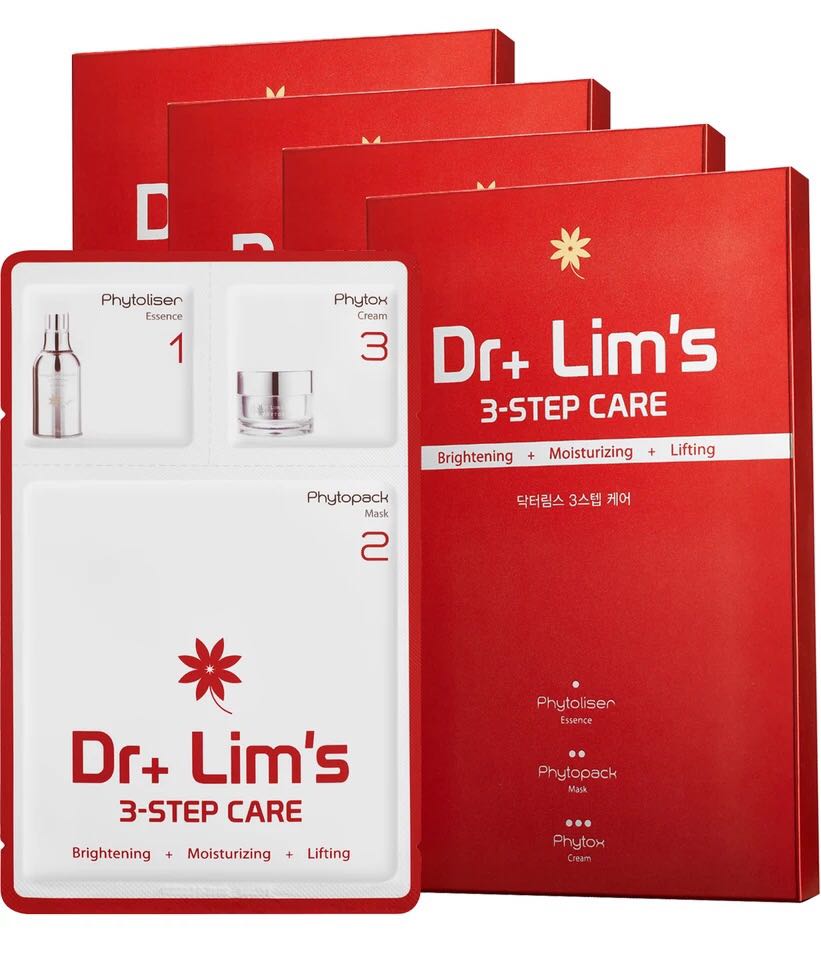 º«¹úÕýÆ·Dr+ Lim's 3-step care Èý²½ÃæÄ¤ÃÀ°×²¹Ë®µ°ßÌáÁÁ10Ƭ