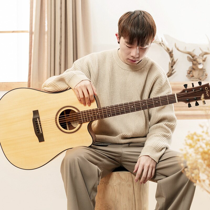 DOVE鸽子民谣单板吉他DD260/220C/230初学入门41寸40寸面单旅行琴