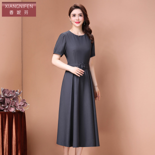 小香风连衣裙 铅笔裙显瘦修身 香妮芬裙子女气质淑女风2025夏季 新款