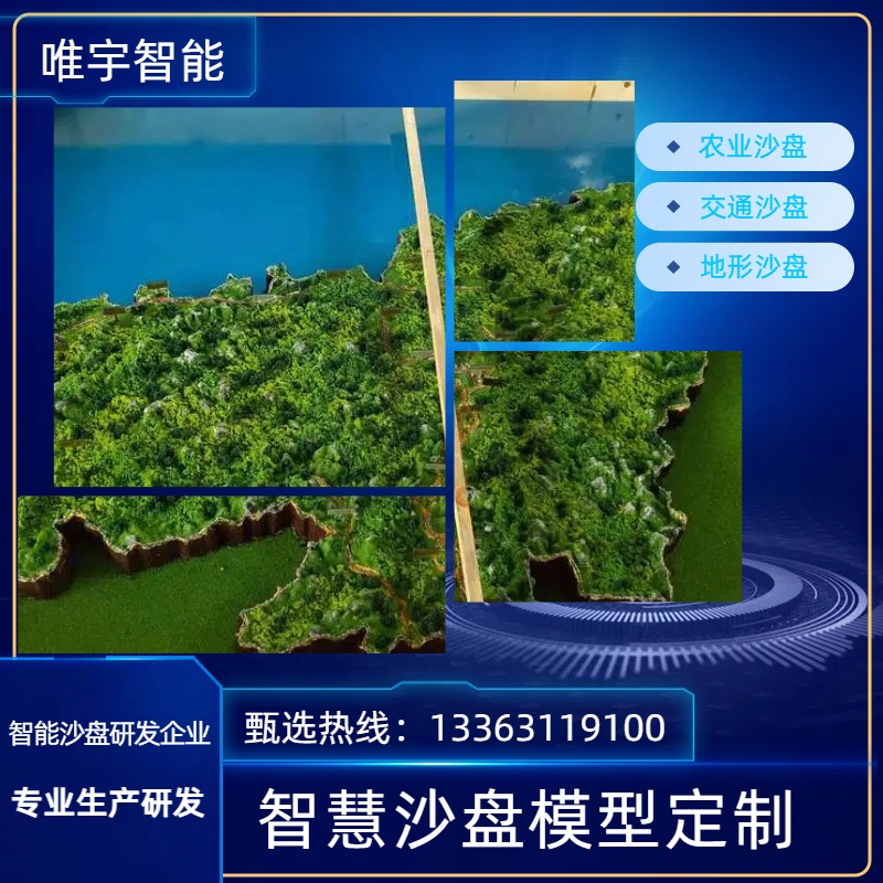 地形沙盘模型定制智能农业系统