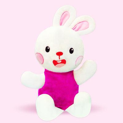 歪歪兔手偶剧1号女主角 歪歪兔手偶 包邮