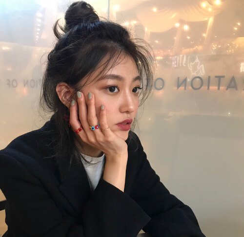 买2送1自制韩国yly ins范智乔同款小众设计手工饰品可爱百搭戒指 - 封面