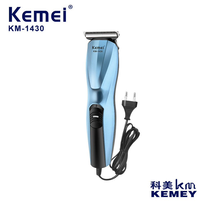 科美插线理发器KM-1430发廊专业电推剪理发推子跨境轻便电推剪