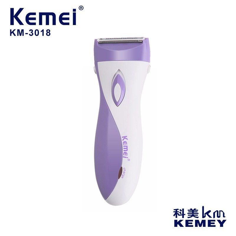 科美脱毛仪KM-3018电动无痛剃毛器腋下全身刮毛刀女士脱毛器