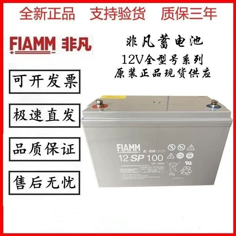 非凡蓄电池铅酸12v100ah免维护12SP100医疗UPS医疗发电厂消防