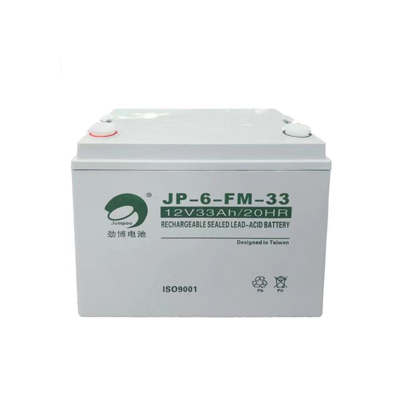 劲博铅酸蓄电池JP-6-FM-33免维护12V33AH通讯消防UPS应急照明医疗