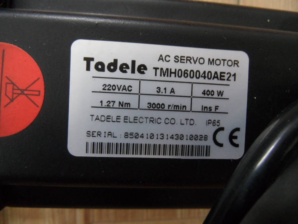 Tadele伺服电机套装TMH060040AE21 GSD200-S04E行星减速器PL60-36