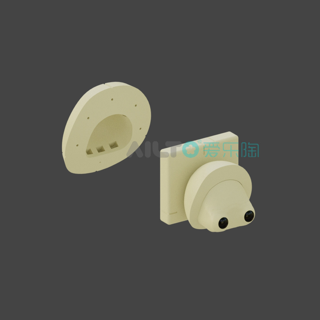 专利设计爱乐陶 ob11迷你开颅模具 护目镜眼距可换适合多种风格