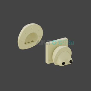 专利设计爱乐陶 ob11迷你开颅模具 护目镜眼距可换适合多种风格