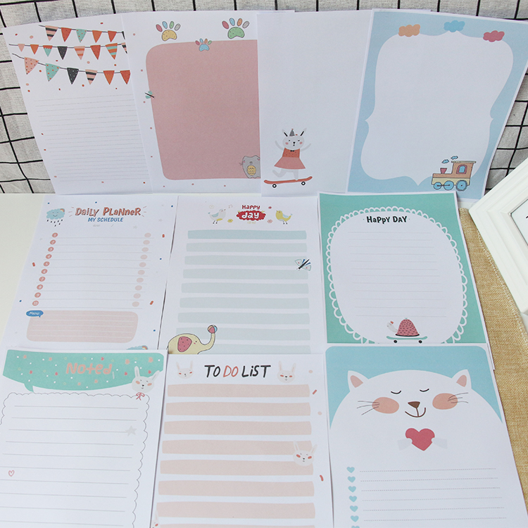 韩国文具简约卡通信封信纸套装 浪漫写情书文艺小清新稿纸包邮