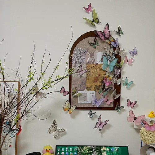 【0甲醛免打孔】毛毡板照片墙