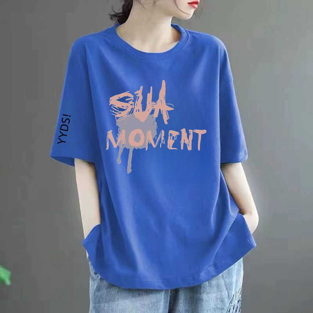 宽松半袖夏季白色妈妈新中式