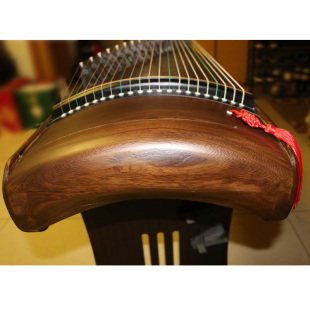 163古筝专业级面挖筝纯实木素面教学演奏考级山水纹路送全套配件