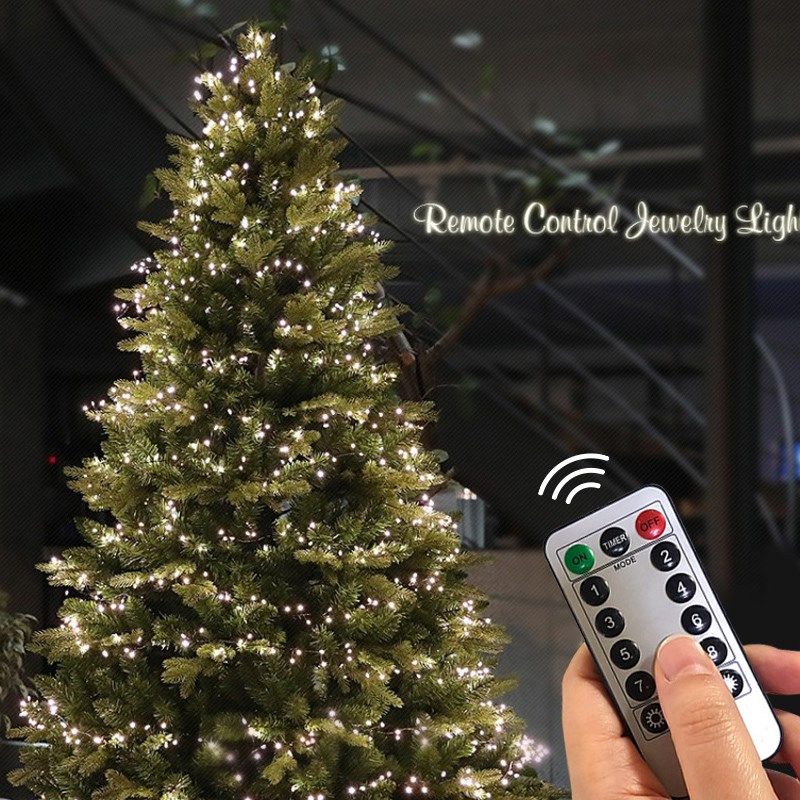 精选圣诞树装饰遥控防水鞭炮灯串USB电池插电低Y压隐藏加密铜,节庆用品/礼品,装饰灯,淘宝优惠券,粉丝福利购,淘宝优惠卷