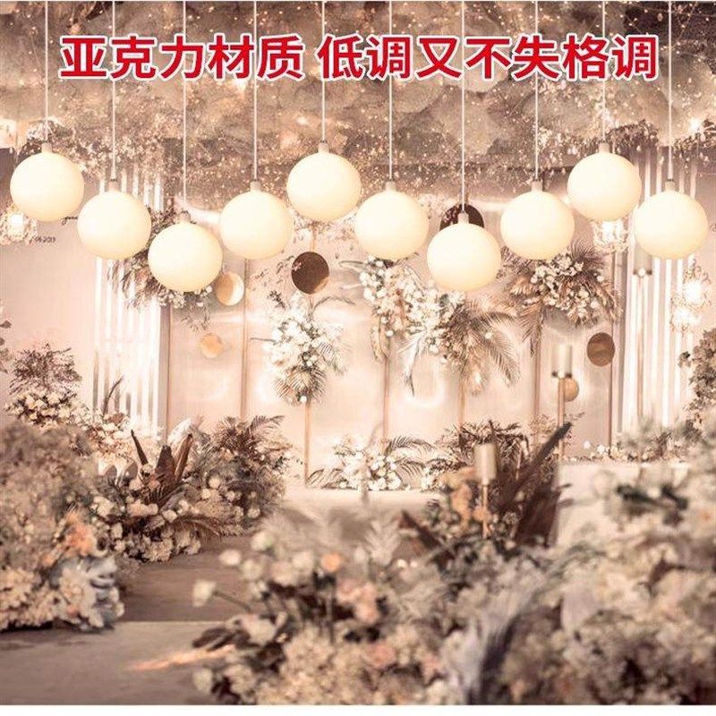 精选婚庆白色球泡圆球LED灯串龙珠E吊灯婚礼堂吊顶装饰道具橱窗海,节庆用品/礼品,装饰灯,淘宝优惠券,粉丝福利购,淘宝优惠卷