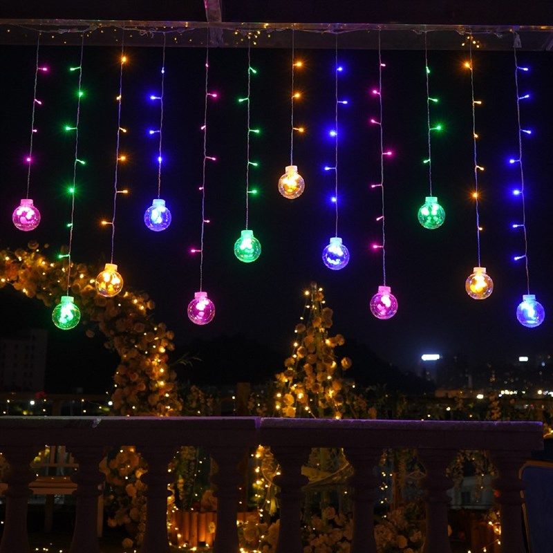 精选创意防水太阳能许愿球灯串led彩灯闪灯阳台花园W庭院装饰灯露,节庆用品/礼品,装饰灯,淘宝优惠券,粉丝福利购,淘宝优惠卷