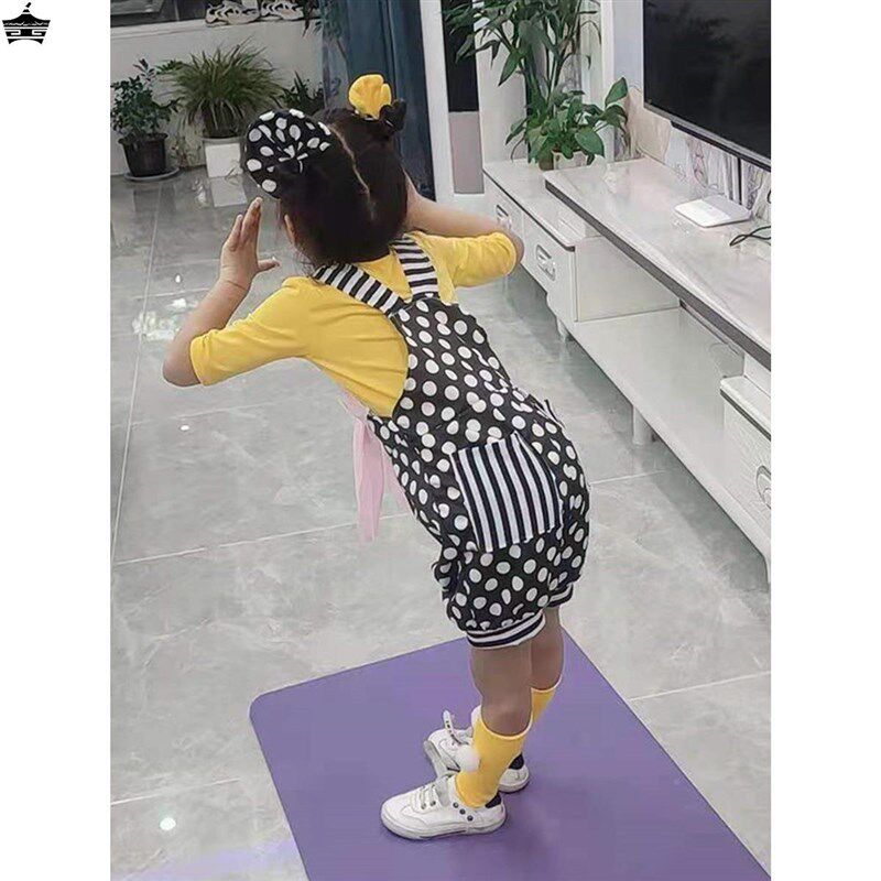 优选第十届小荷风采加油再来一次吧F儿童舞蹈演出服女童表演服装