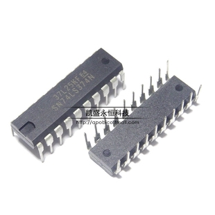 直插式 SN74LS374N HD 74LS374 DIP-20 三态输出的八D边沿触发器