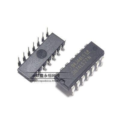 直插HD74LS27PSN74LS27N74LS2