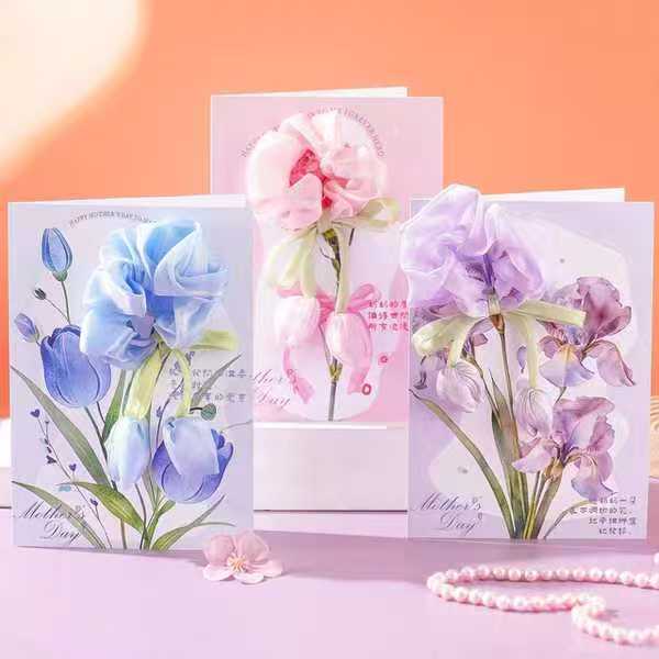 教师节情人节送女生送老师创意礼物使用小礼品手拎发圈贺卡花束