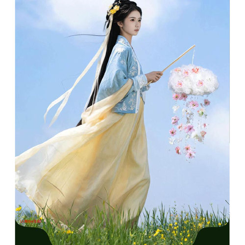 中秋花灯云朵灯月亮灯手工diy材料包古风汉服拍照手提发光花灯