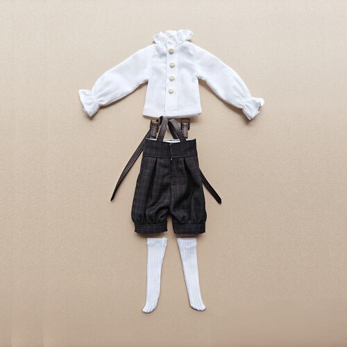 Anelf现货blythe小布bjd娃娃衣服ob24宫廷小王子服装服饰一整套装