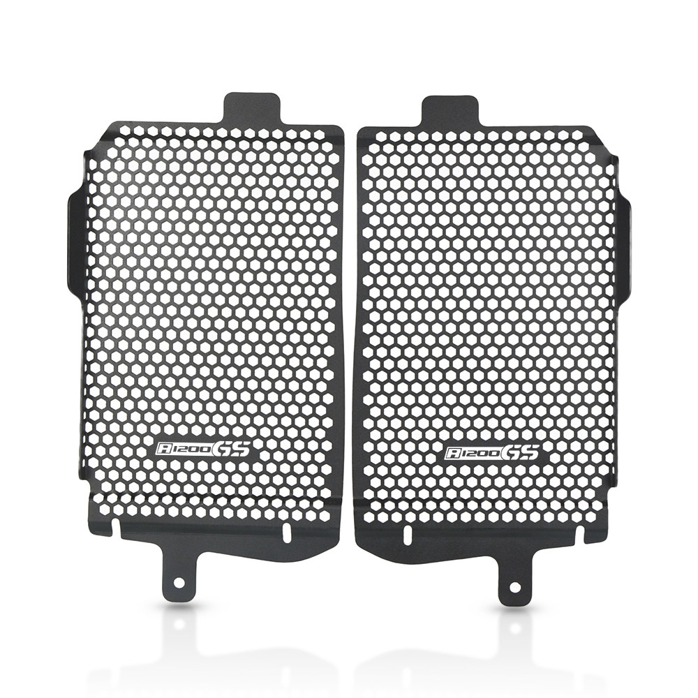 适用宝马R1200GS摩托车改装水箱网防护罩散热器保护网防虫网配件