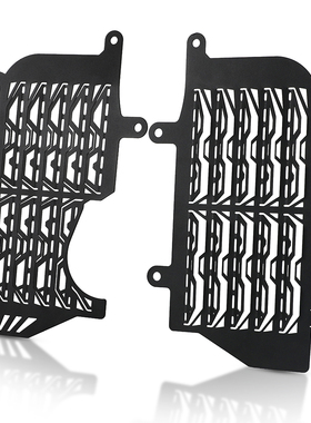 适用本田CRF1100L 1000 Africa Twin改装水箱散热器保护网罩配件