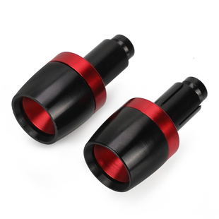 摩托车手把实心堵头改装 龙头防摔堵油门手把车把平衡塞子握把端子