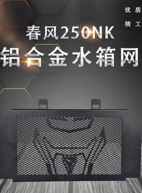 适用春风250SR/NK 800 650MT国宾TR 250 CLX 700改装水箱网保护罩