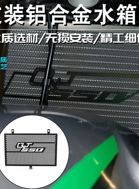 适用钱江赛550追GS550/S赛250改装水箱网防护罩散热器保护网配件