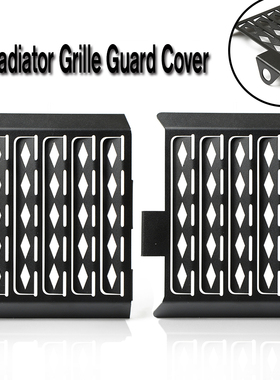 适用宝马G650GS F650GS摩托车改装水箱网防护罩散热器保护网配件