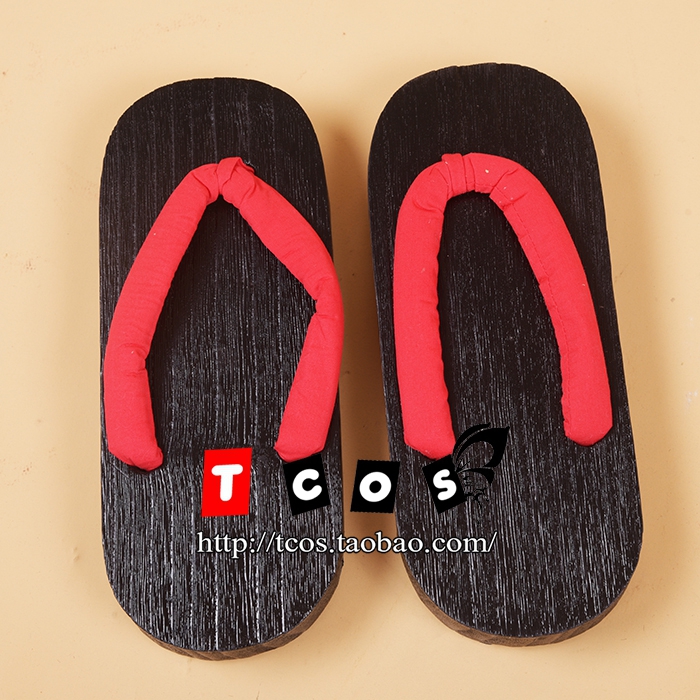 日式高级女仆红色和服